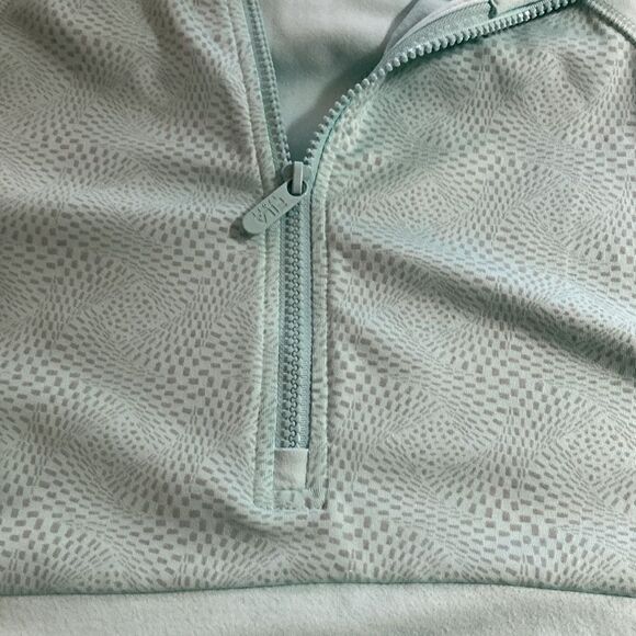 Fila Running Sport Women’s Green Long Sleeve 1/2 Zip - Picture 4 of 8